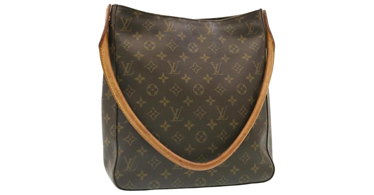 Louis Vuitton Looping GM Brown Cloth ref.587093 - Joli Closet