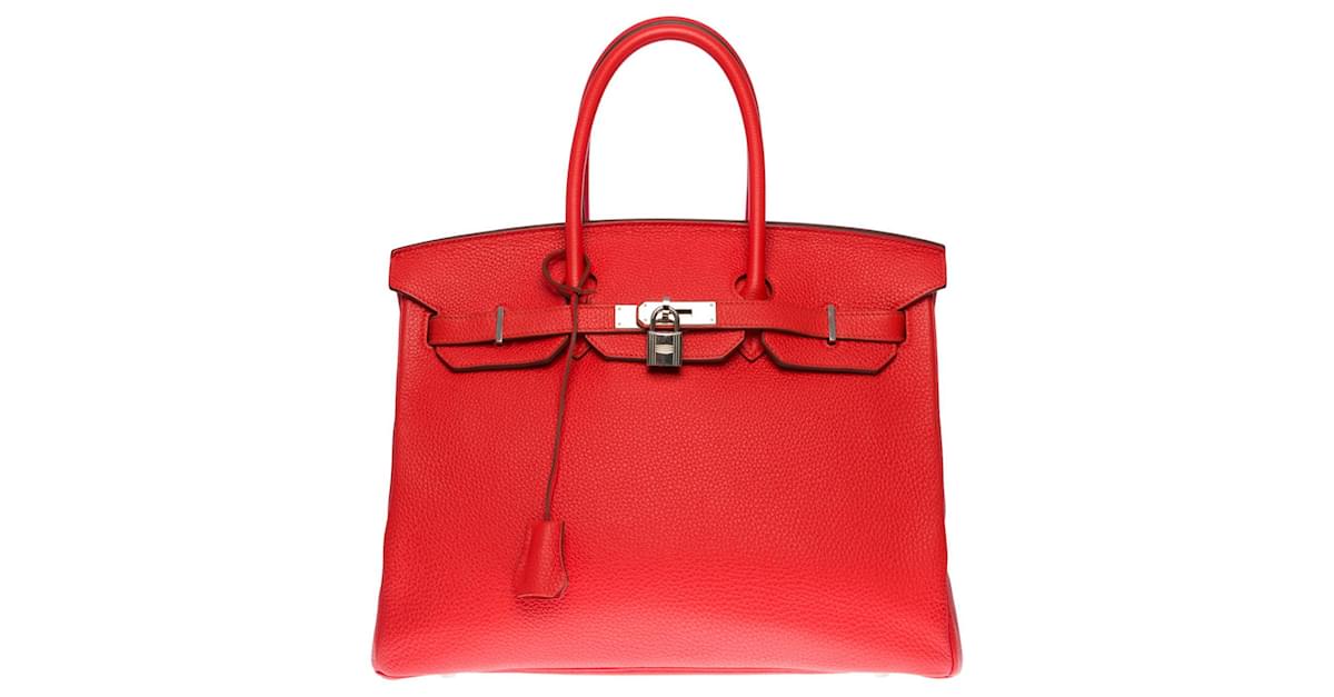 Hermes Birkin red bag  Hermes birkin red, Fashion, Hermes birkin