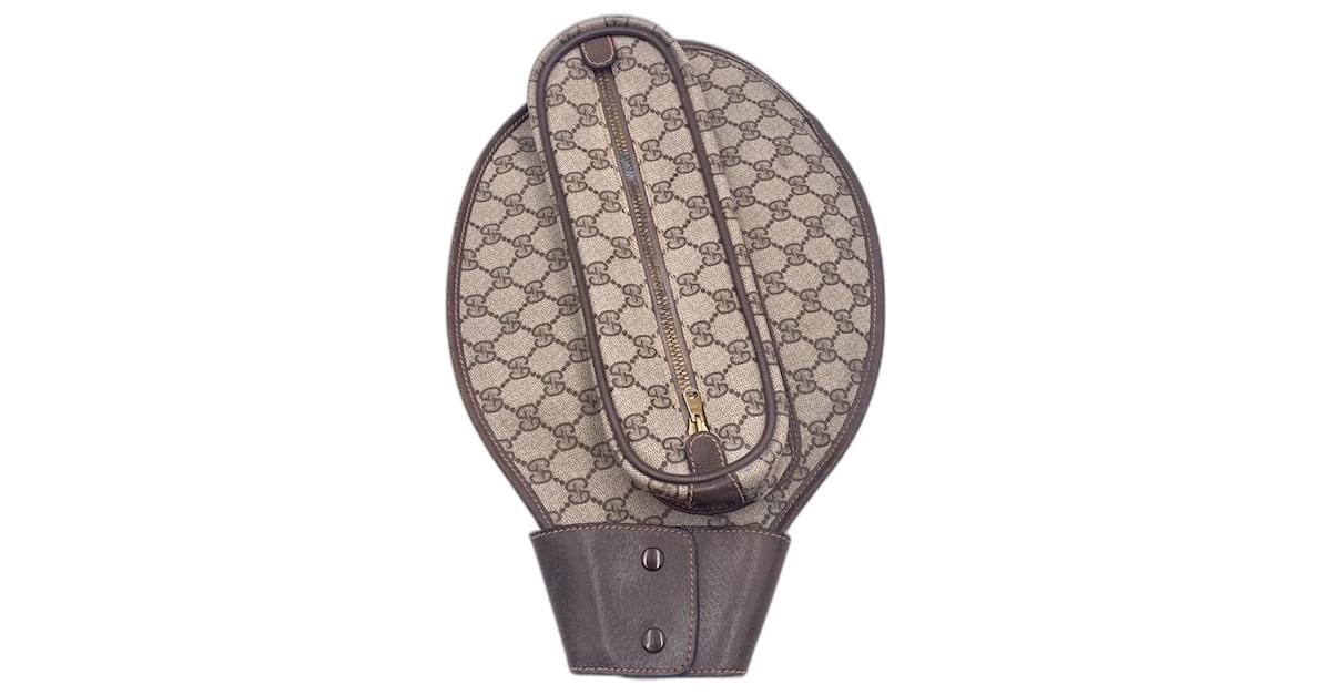 Vintage Gucci Monogram GG Tennis Racket Cover Case – Recess