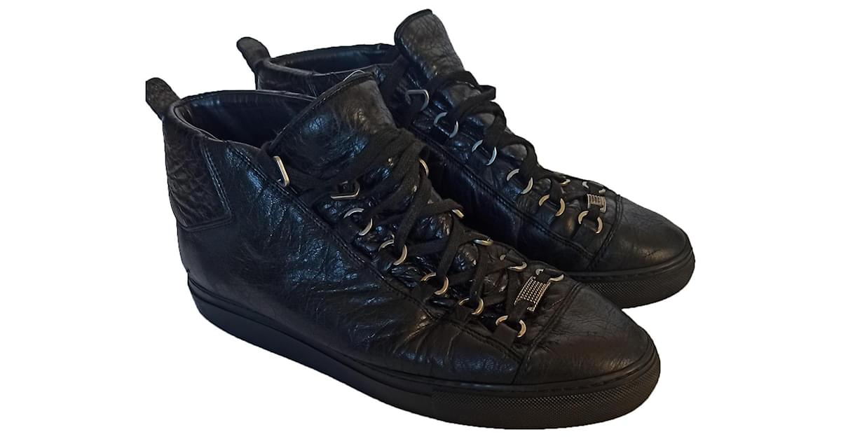 Balenciaga Arena Black Leather ref.405266 Joli Closet