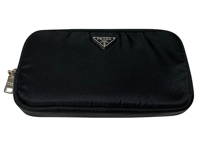 prada small nylon wallet