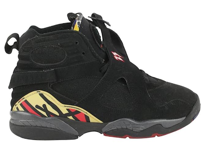 Nike raro 2007 Juventud Negro x rojo Air Jordan VIII de UU