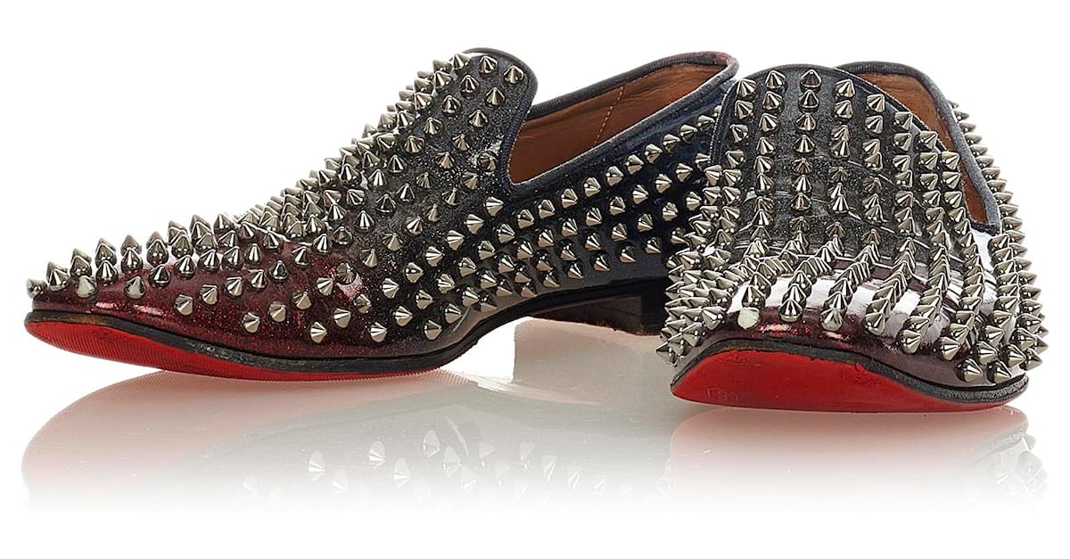 Louis Vuitton, Shoes, Great Condition Christian Louboutin Mens Dandelion  Spike Loafers Size 45