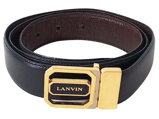 lanvin mens belt