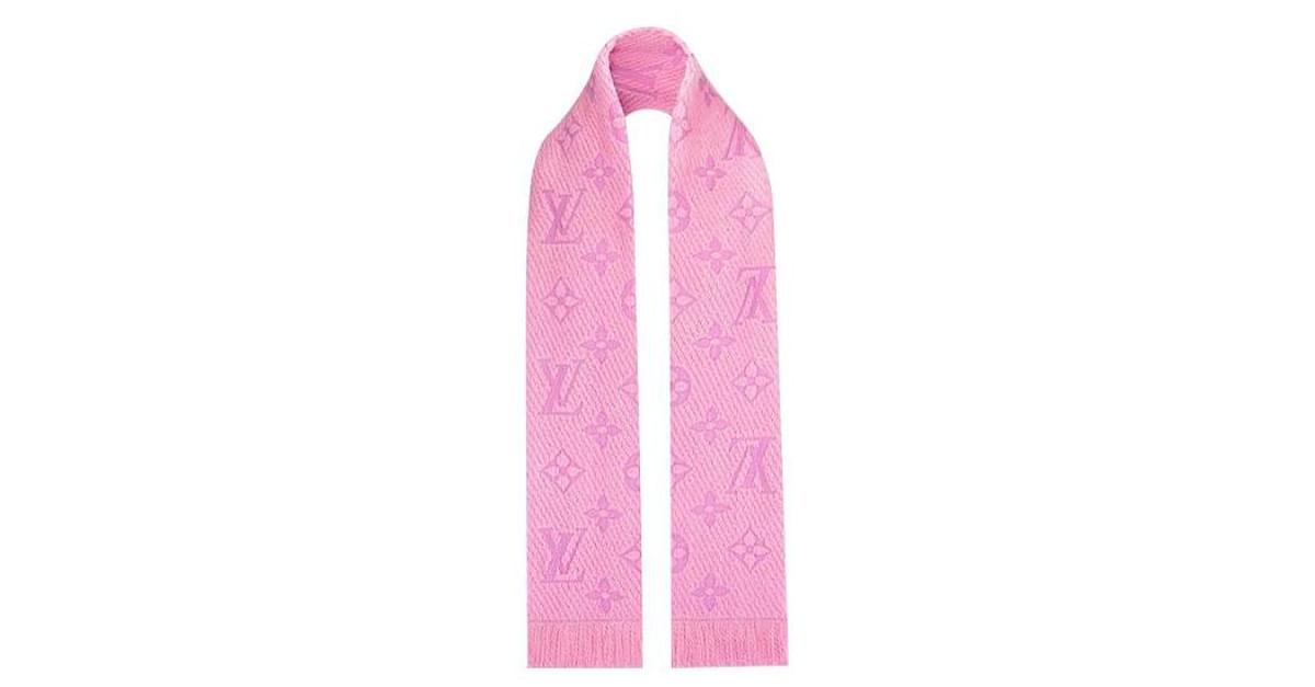 Louis Vuitton Logomania Scarf Pink Hearts – Luxe Collective