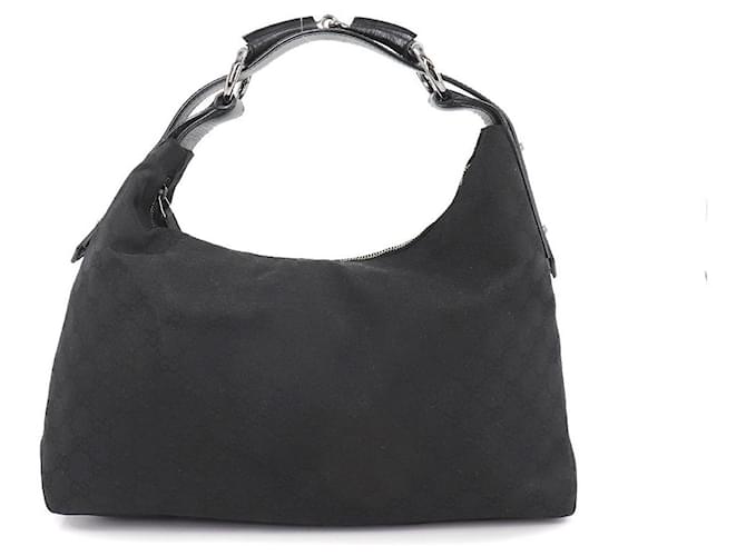 バッグ GUCCI One shoulderbag GG hobo black Gucci Black Small GG Hobo Shoulder Bag – Rediscover Vintage