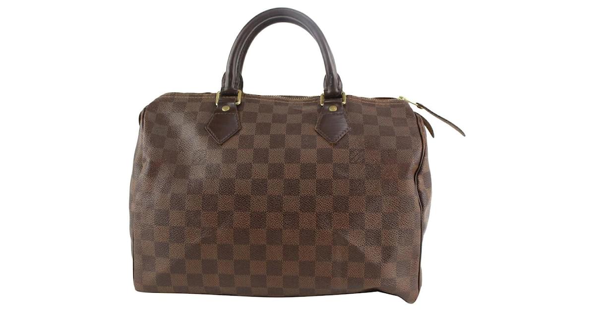 Louis Vuitton Damier Ebene Berkeley Boston Speedy 1LV1108 Leather