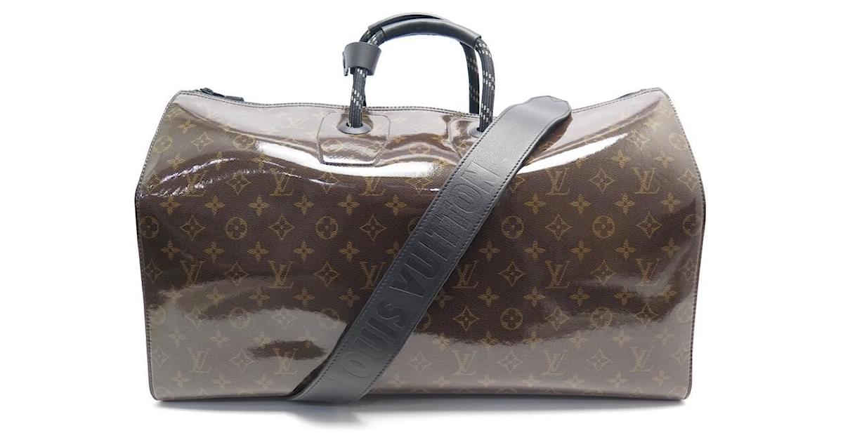 M43899 Louis Vuitton 2018 Keepall Bandoulière 50-Monogram Glaze