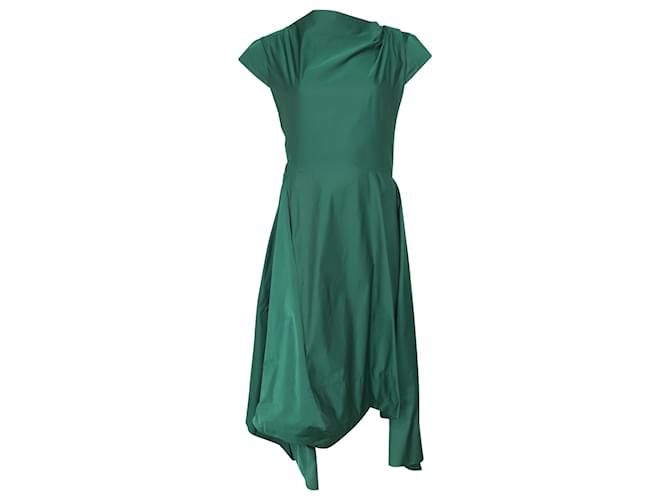 Vivienne Westwood Anglomania Sunday Dress in Green Polyester ref.JC418935  (Sold) - Joli Closet