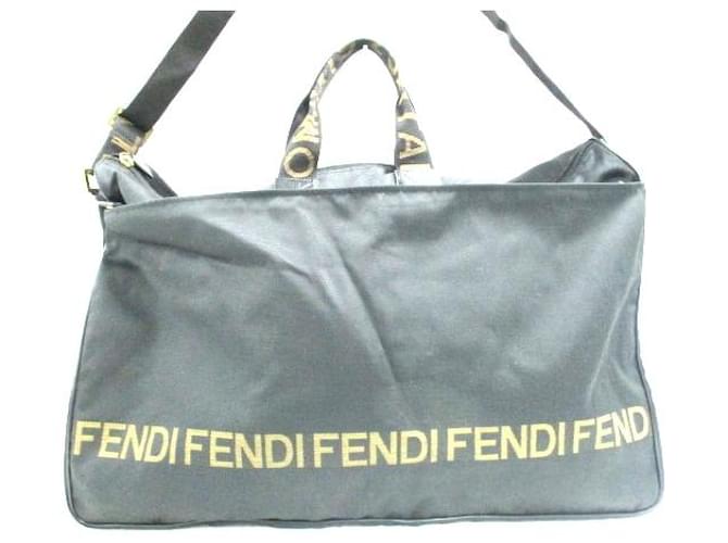 Fendi Travel bag Black Synthetic ref.419488 Joli Closet
