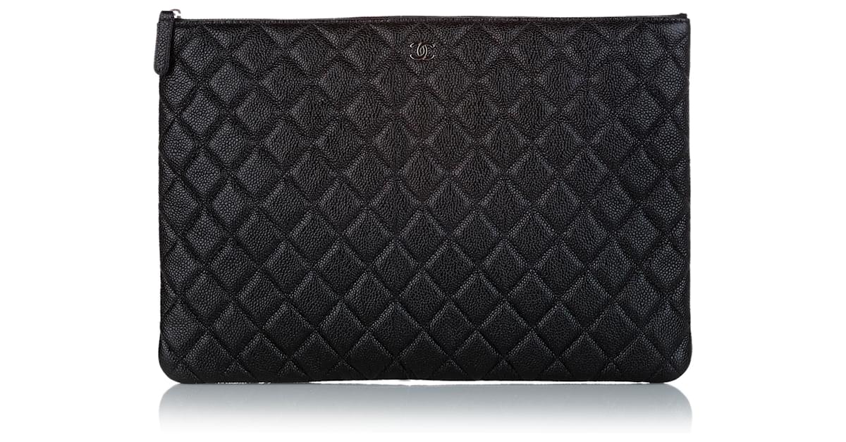 Chanel classic hot sale large pouch