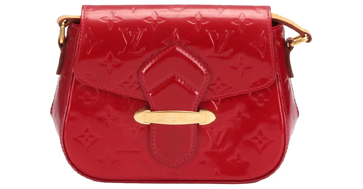 Louis Vuitton Louis Vuitton Bellflower GM Red Vernis Leather