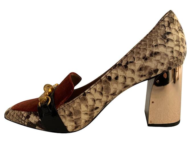 Tory Burch Printed leather Jessa pumps Multiple colors ref Tory Burch Printed leather Jessa pumps Multiple colors ref