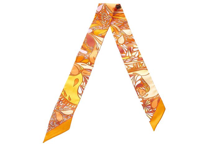 Carré HERMÈS PANTHERA PARDUS - Soie Sergé 90 Cm - Multicolore - Occasion