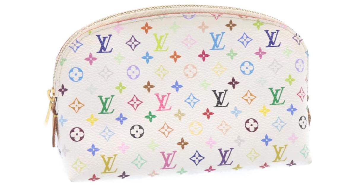 LOUIS VUITTON Monogram Multicolor Pochette Cosmetic Pouch M47354