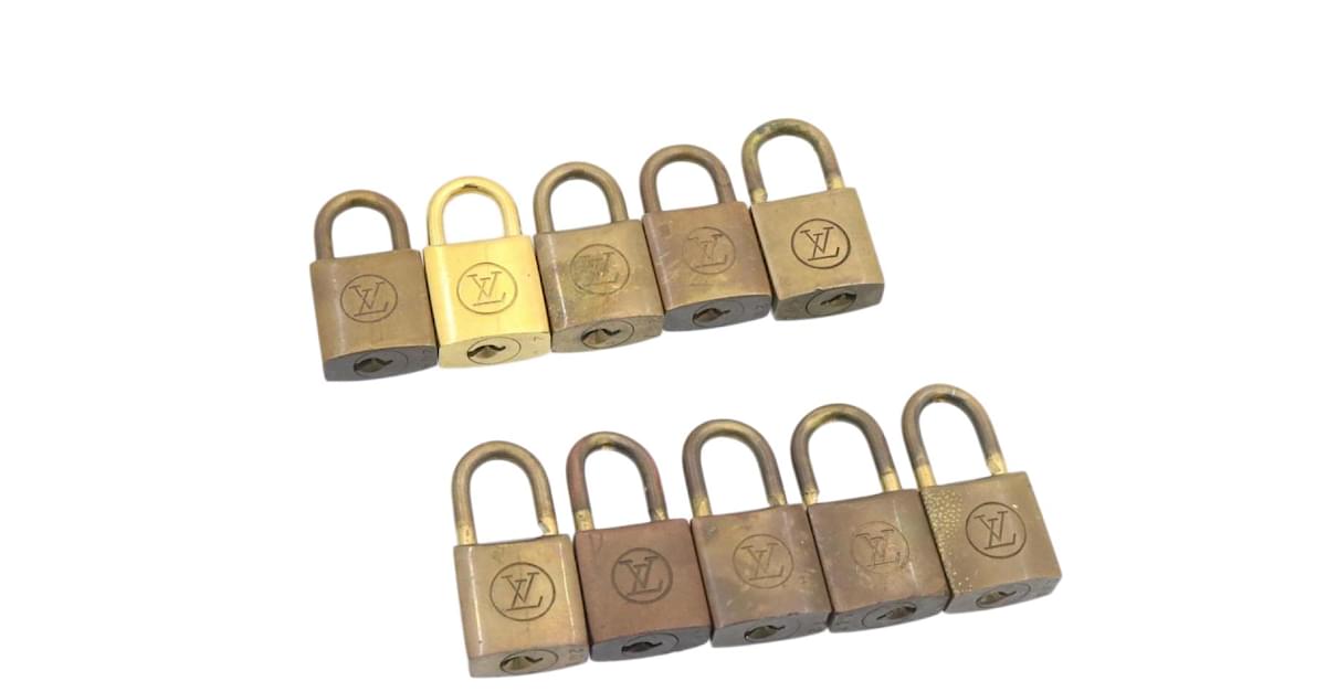 Louis Vuitton Padlock Vintage Gold Tone Number 227 – My Haute