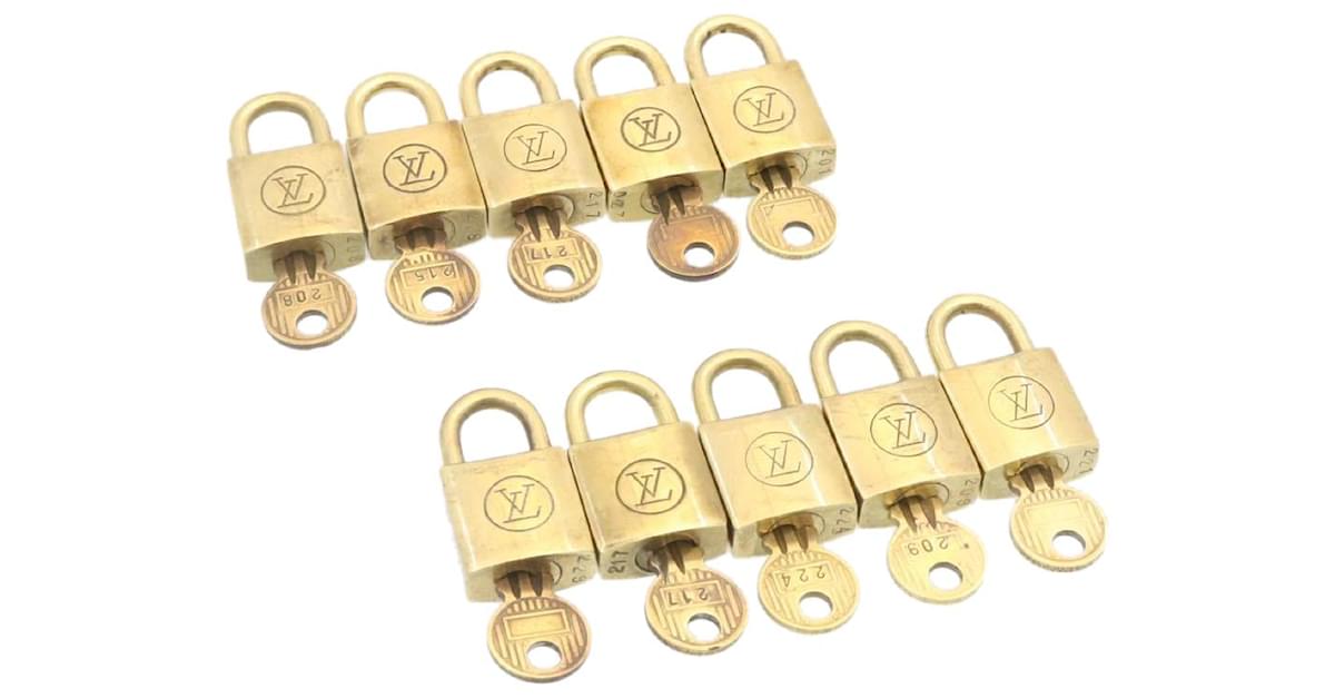 Louis Vuitton Padlock Gold Tone Number 432 – My Haute