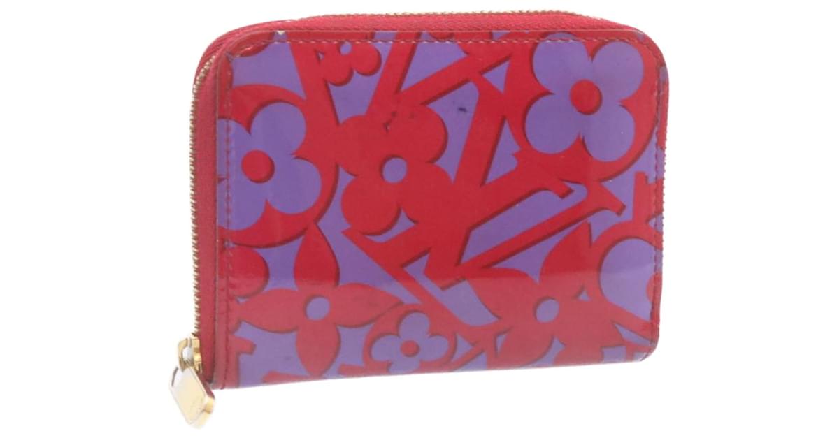 Louis Vuitton Blue/Pink Monogram Vernis Valentines Day 2022 Zippy Coin Purse  - Yoogi's Closet