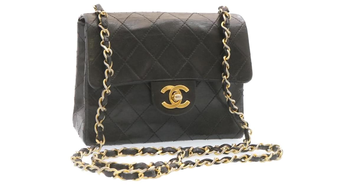 Chanel A Vintage Box Chain Handbag. Designed With A