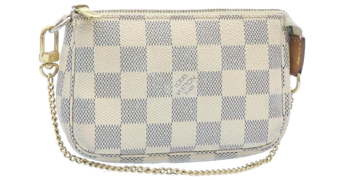 Louis Vuitton Mini Pochette Accessoires Beige Cloth ref.652615