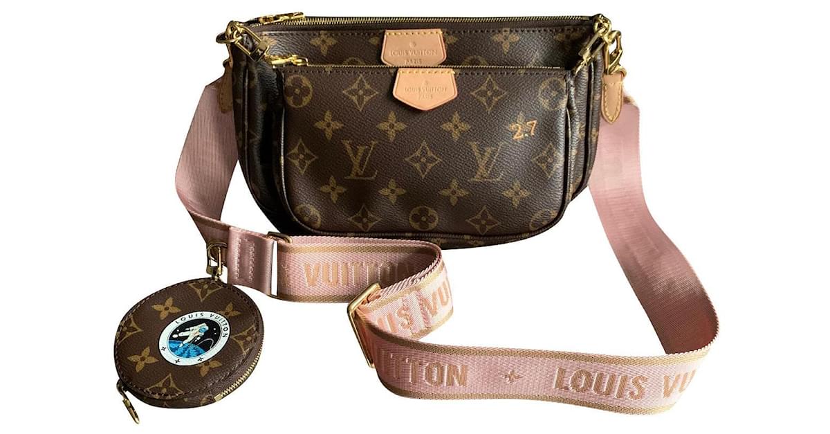 Louis Vuitton Multi pochette accessoires Cloth ref.435211 - Joli Closet