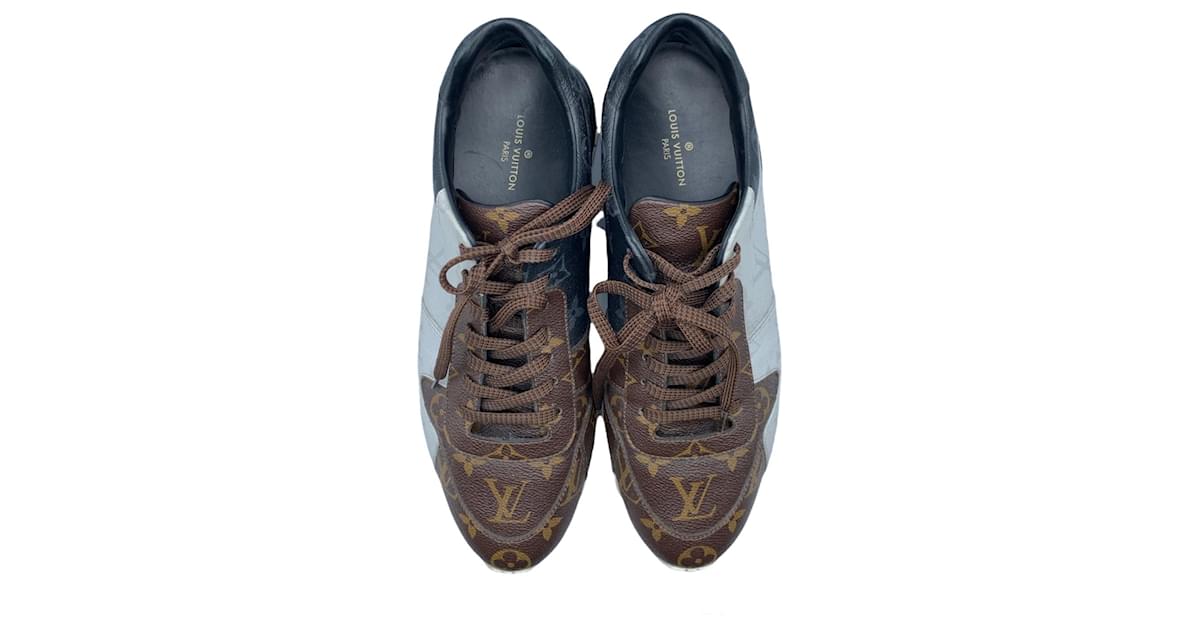 Chaussures Delaware Richelieu LOUIS VUITTON T44 cuir marron