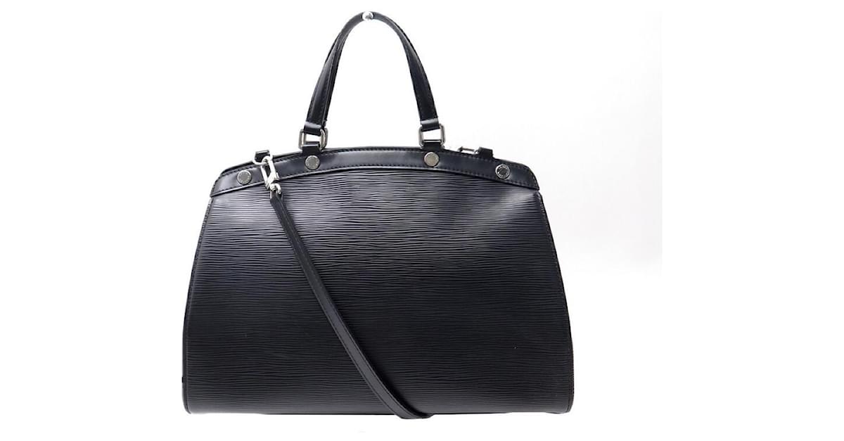 LOUIS VUITTON BREA MM M HANDBAG40329 HAND BAG BLACK EPI LEATHER