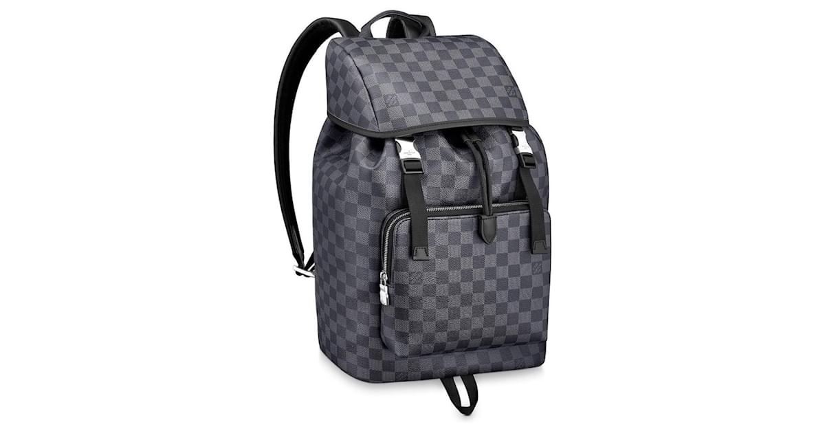 Louis Vuitton LV Zack backpack new Grey Leather ref.447686 - Joli