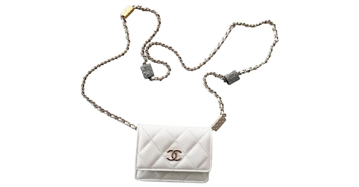 CHANEL CLASSIC LARGE LEATHER BAG CAVIAR BEIGE - Garde Robe Italy