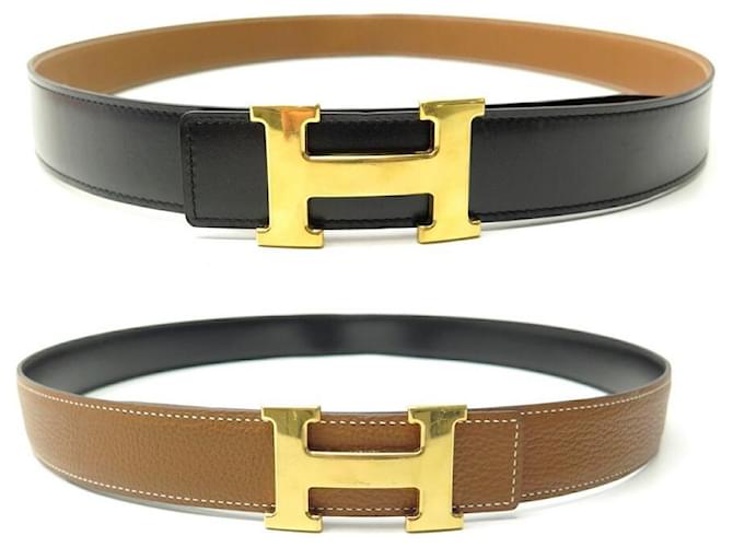 HERMES ベルト ゴールド 破格 楽天市場】HERMES エルメス ホースカット レザーベルト 黒 ブラック