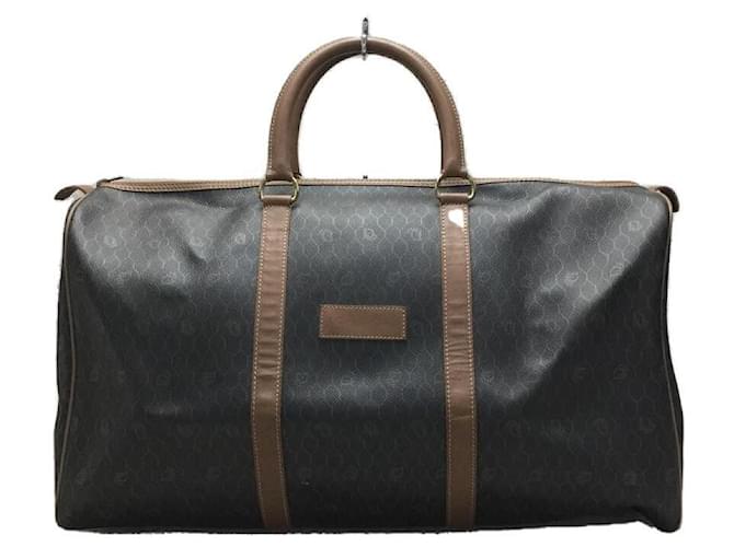Christian Dior Travel bag Brown Leather 