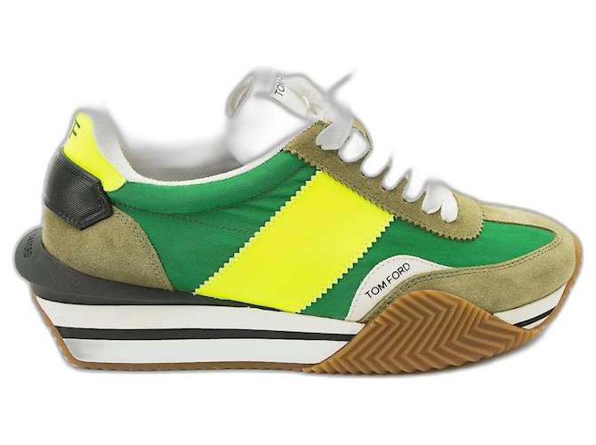 Tom Ford Sneakers Green ref.451435 - Joli Closet