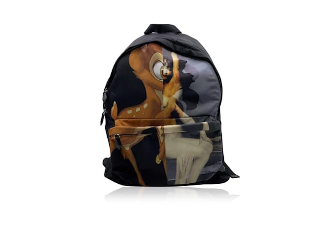 Givenchy x Disney Antigona Bambi Print Canvas Backpack Bag