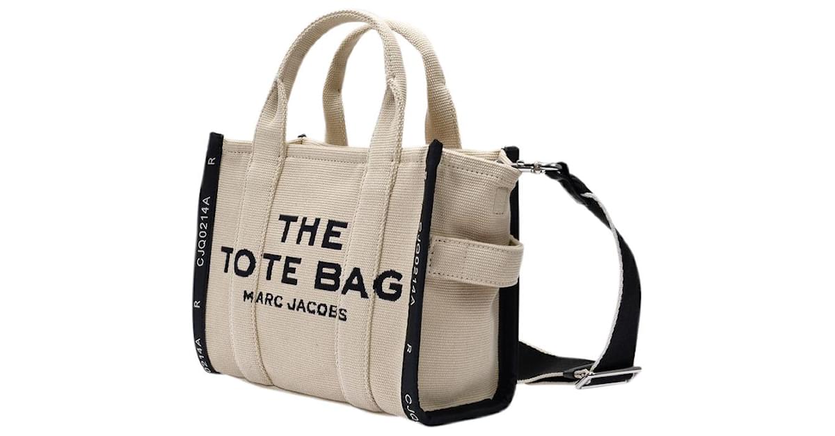 The Small Tote Bag Jacquard - Marc Jacobs - Warm Sand