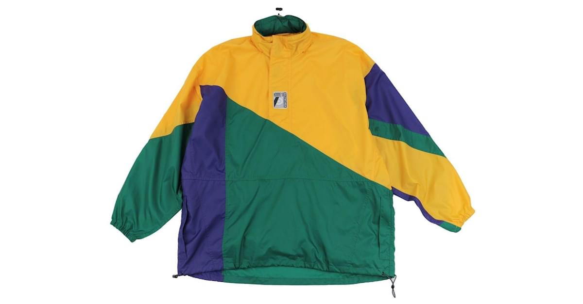 balenciaga yellow windbreaker