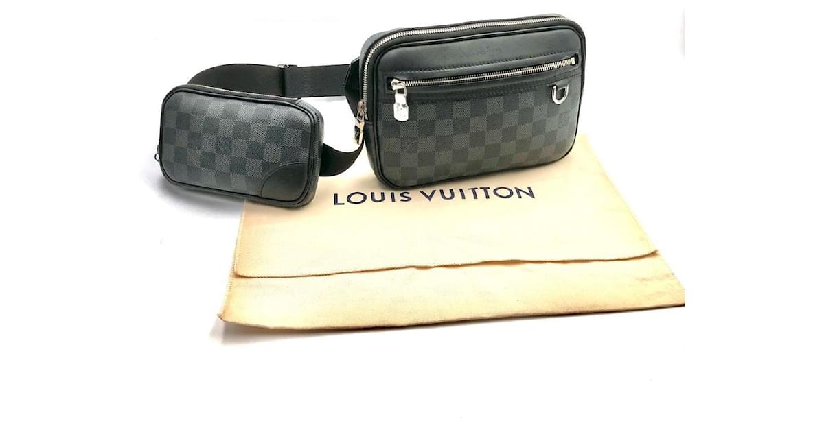 Louis Vuitton Duo Messenger Black for Men