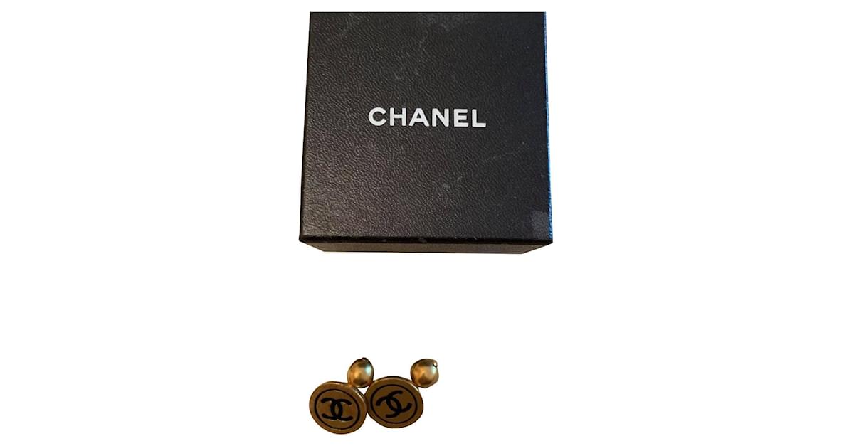 Other jewelry CHANEL CC Cufflinks VINTAGE Gold hardware Gold