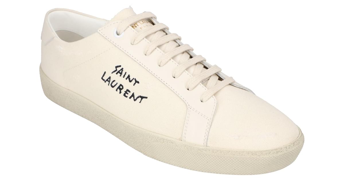 Saint laurent deals sneakers distressed