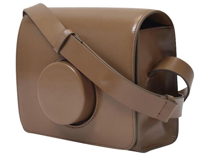 Lemaire Camera Bag in Khaki Leather Green ref.475336 - Joli Closet