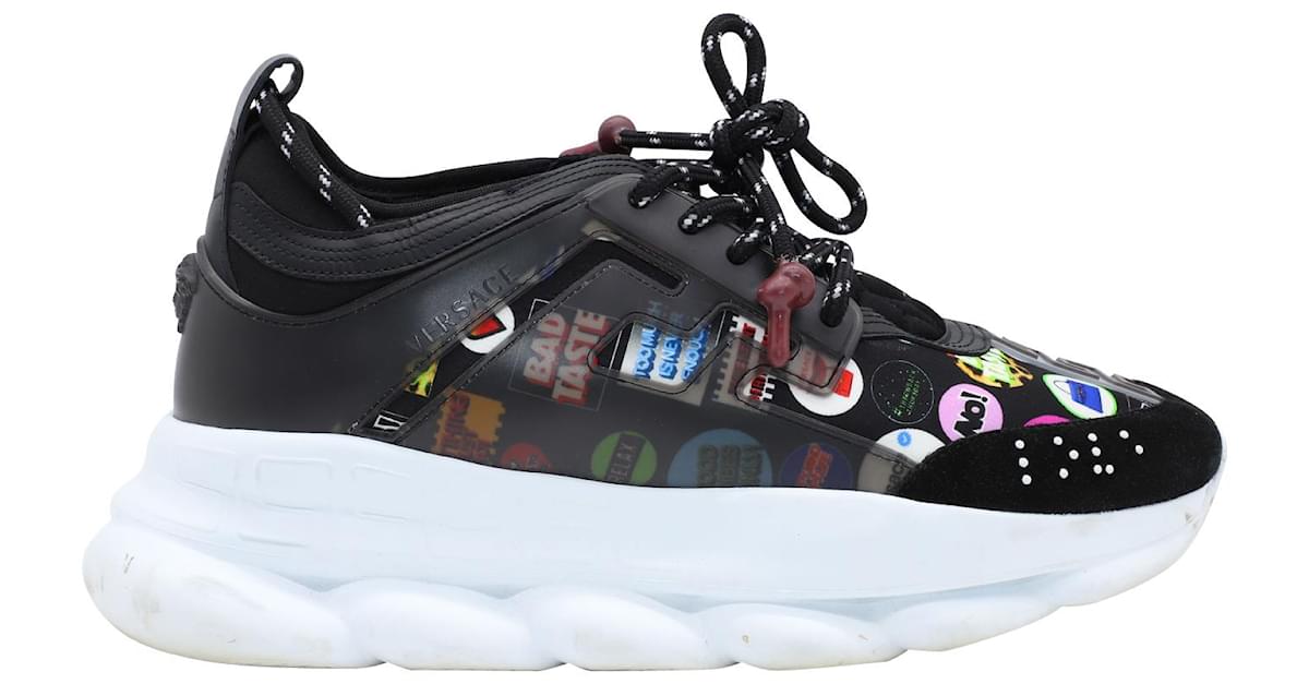 Versace Chain Reaction Sneakers – Cettire