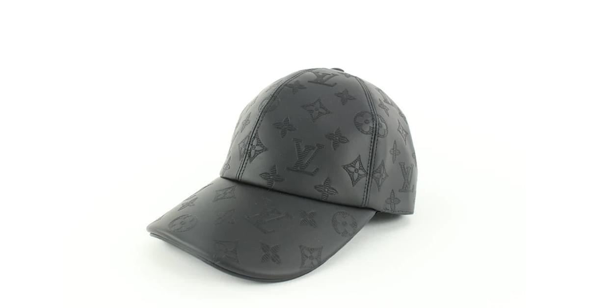 Louis Vuitton Baseball Cap Monogram Shadow Leather
