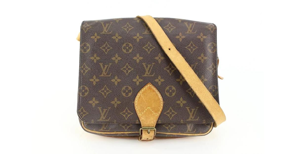 Louis Vuitton Monogram Cartouchiere GM Crossbody Bag 9LZ1021 For