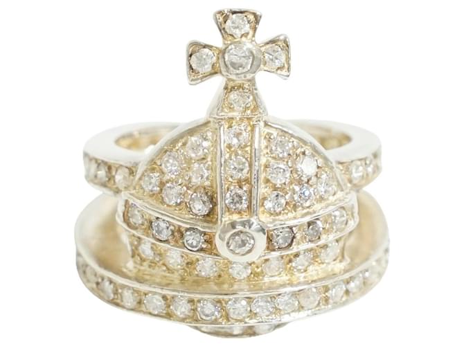 Vivienne Westwood Jacinda Orb Ring XS925 Vivienne Westwood] Solid