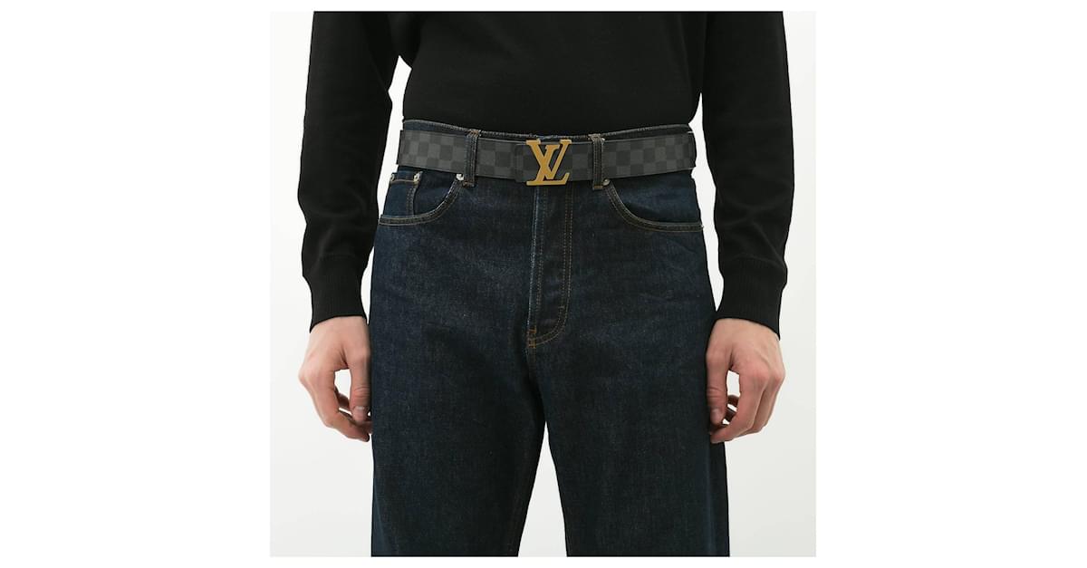Cinturón Louis Vuitton para hombre Castaño Cuero ref.150674 - Joli Closet