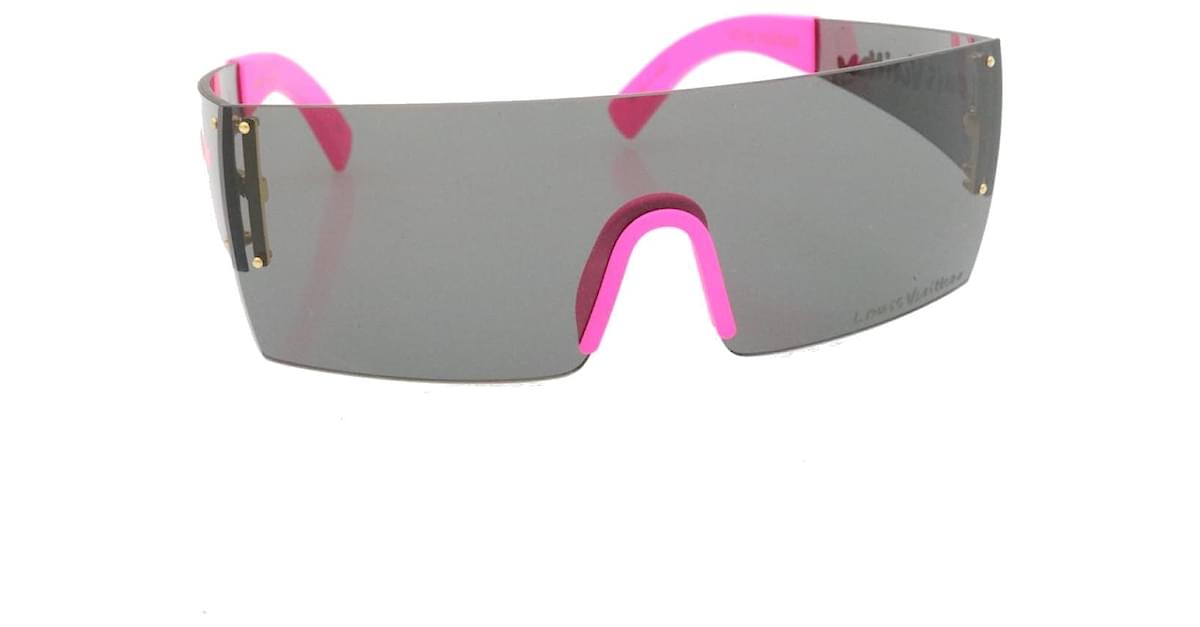 LOUIS VUITTON Graffiti Sunglasses Pink Z0243U LV Auth 28581