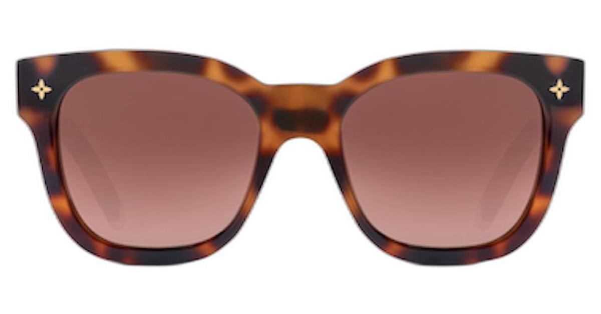 Louis Vuitton My Monogram Square Brown Sunglasses - Luxury Helsinki