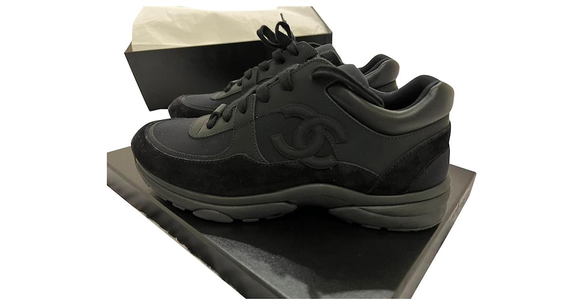 Buy Chanel Sneaker 'Black' - G33745 Y52846 94305