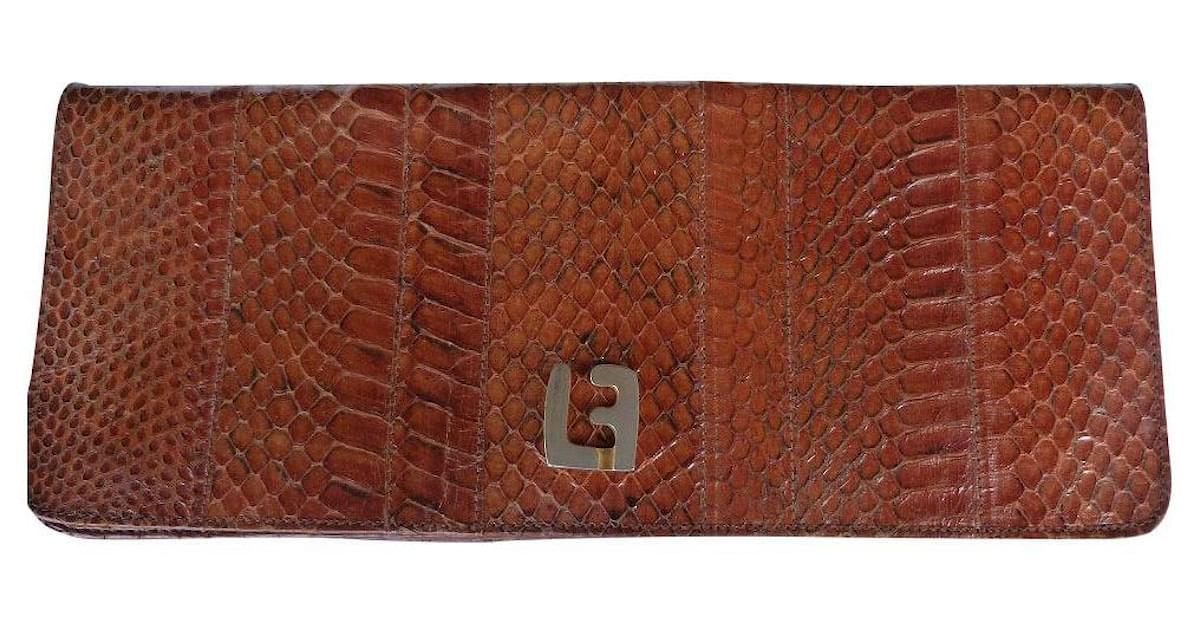 vintage LOUIS FERAUD large wallet or clutch bag