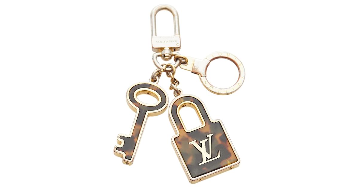Louis Vuitton LV New Wave Bag Charm and Key Holder 2023 Ss, Gold