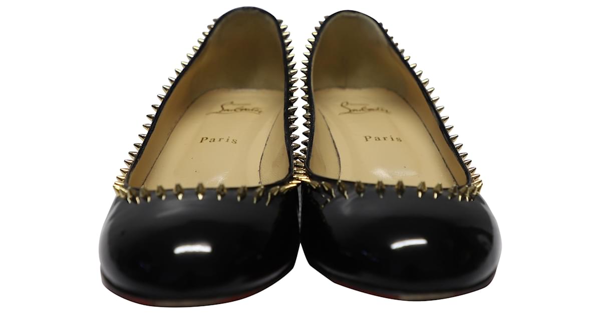 Christian Louboutin Treliliane 30 Pumps in Black Patent Leather Patent  leather ref.490314